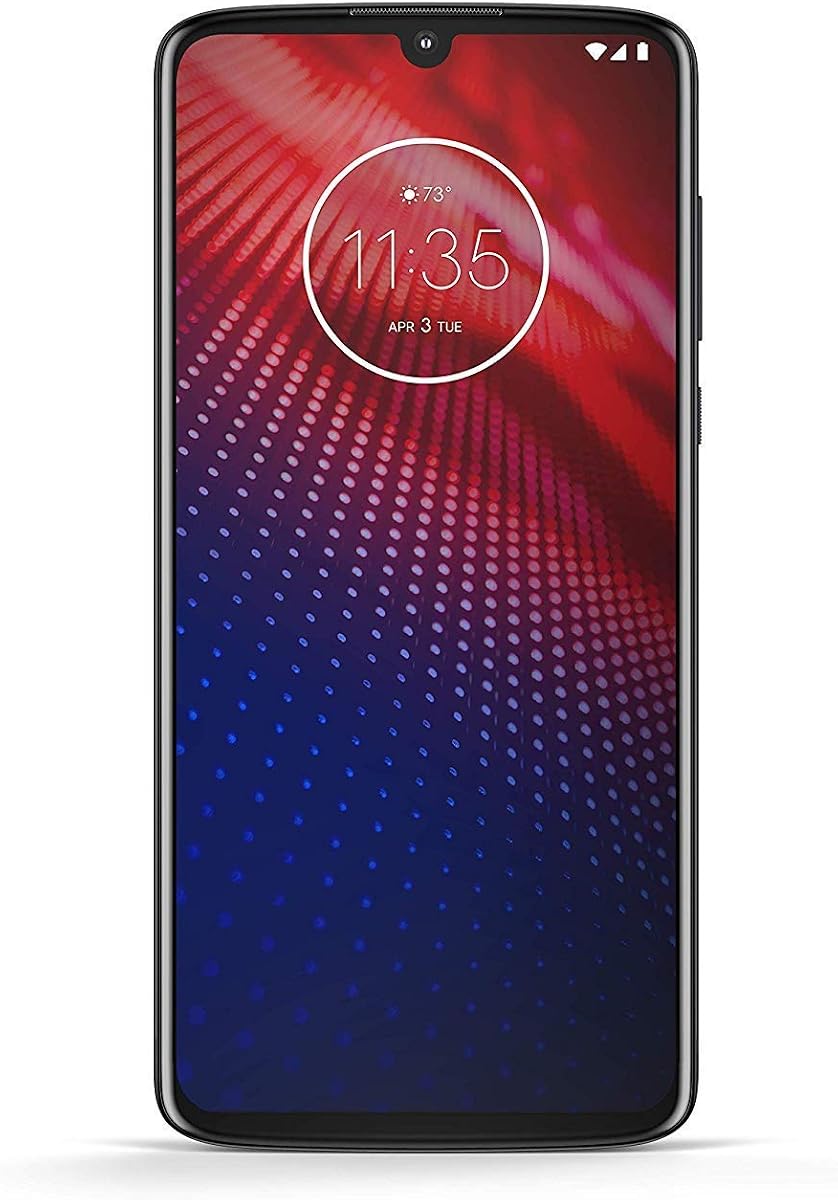 Motorola Moto Z4, 128 GB, Flash Grey - Libre (renovado)