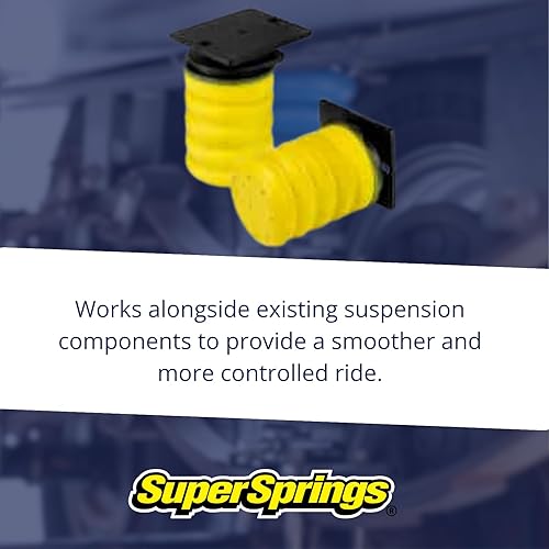 Miniatura 3 de SuperSprings SSR-312-54 | SumoSprings Trasero para Dodge RAM 2500|3500, Amarillo