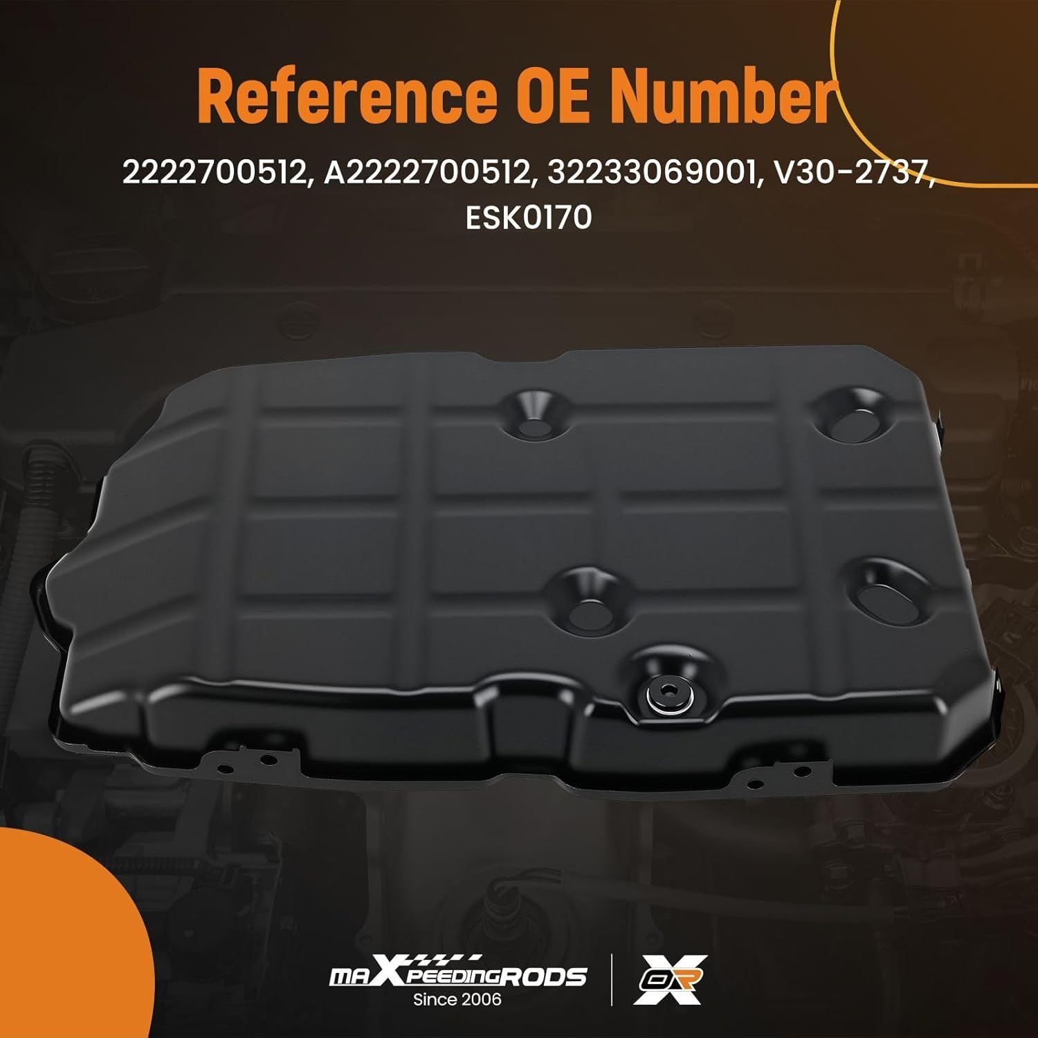 maXpeedingrods Transmission Oil Pan Replaces A2222700512 Compatible for Mercedes-Benz C E S CLS GL GLE ML SL SLK Sprinter
