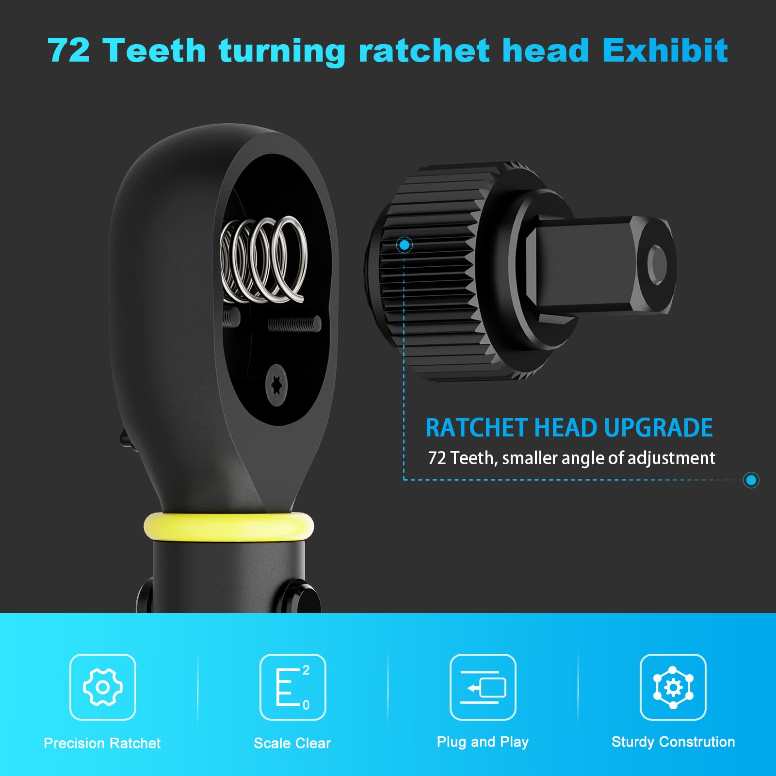 Chiave Dinamometrica 1/4, 1-25 Nm, 27 Pezzi - Per Bici, MTB, E-Bike E Moto, Con Bussola E Certificato