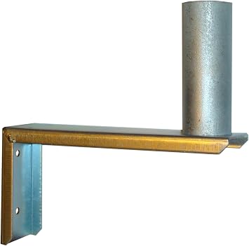 Tycon Systems CoolMount Wall Mount Bracket, 1.5-Inch Diameter, Heavy-Duty Galvanized Steel WMB-HD