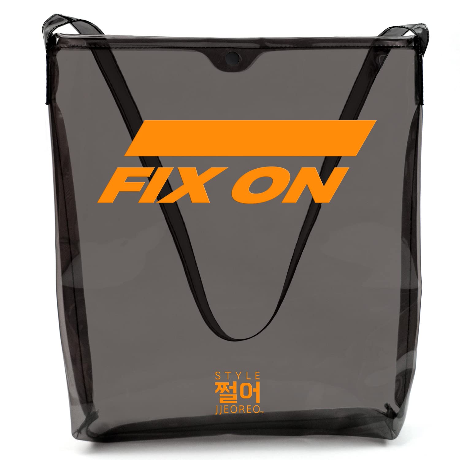 BTS Tote Purse - Did You See My Bag - Mic Drop - Eco Friendly Clear Shadow Grey TPU - Kpop Fashion Gift by STYLE JJEOREO