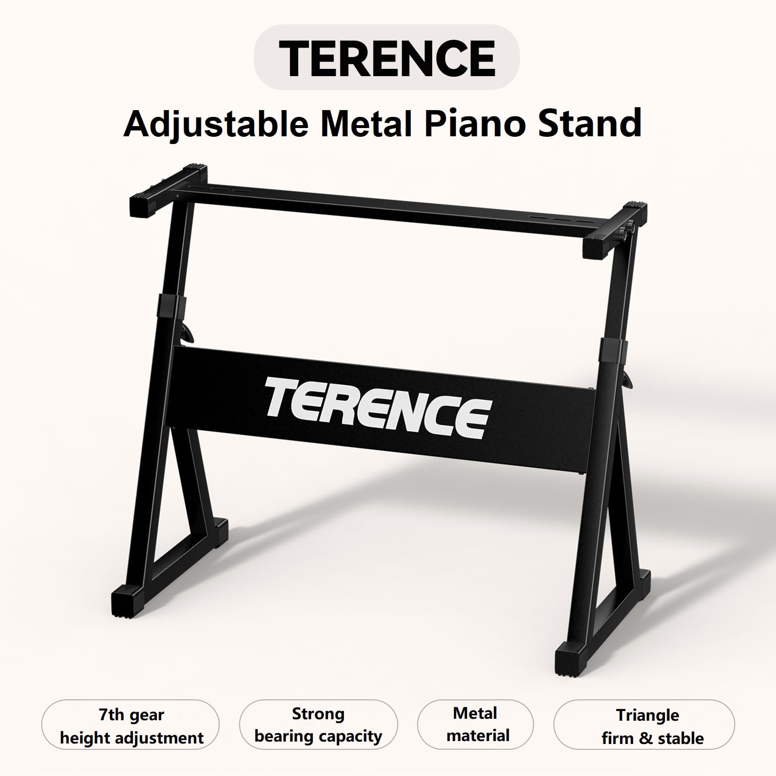 【処分価格】TERENCE キーボードスタンド セット 61鍵盤 スタンドつき 処分価格】TERENCE キーボードスタンド セット 61鍵盤 スタンド