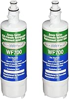 Vista 1 de Aqua Fresh ADQ36006101 - Filtro de agua de repuesto compatible con LG LT700P, 9690, ADQ36006102, RFC 1200A, ADQ36006101-S, LFXS30766S, WSL-3, FML-3