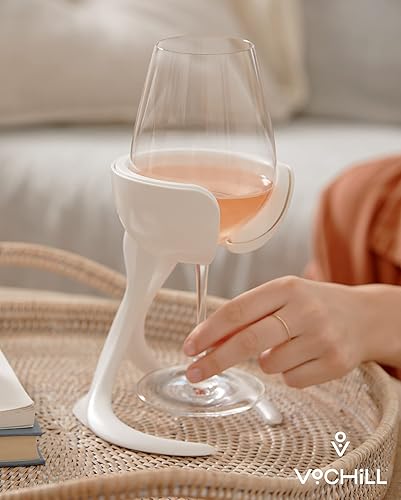 Miniatura 3 de VoChill Enfriador de copas de vino con tallo Fabricado en Estados Unidos Herramienta de vino radicalmente genial – mantiene el vino