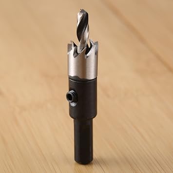 12mm HSS Hole Saw Drill Bit, High Speed Stainless Steel Metal Cutter Hole Saw Set
