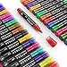 ARTEZA Liquid Chalk Markers, 42 Colors Pack with 50 Chalkboard Labels, Fine Tip Chalk Pens for Blackboard, Whiteboard, Windows, Mirrors, Glass