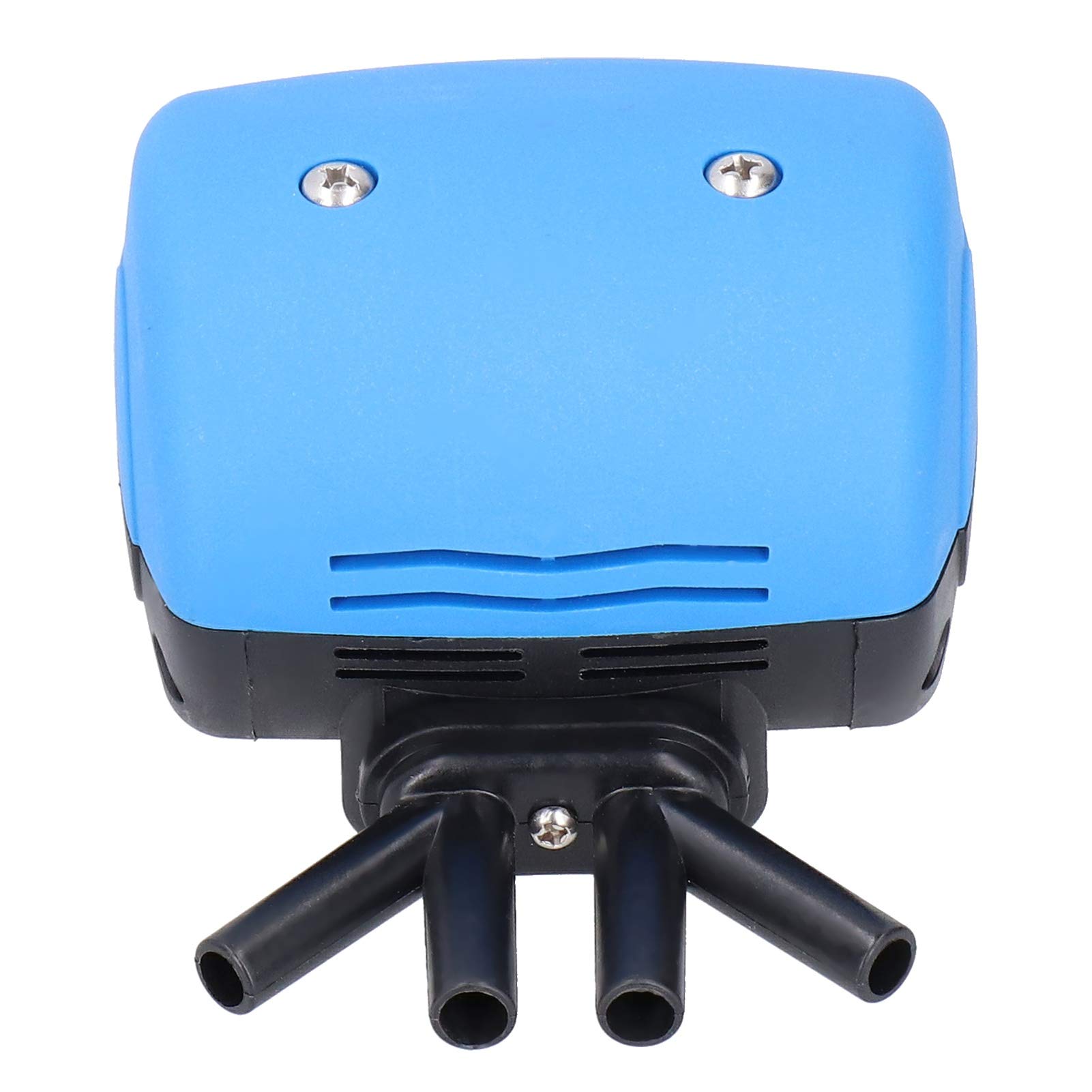 Qcwwy Pulsatore Pneumatico con 4 Porte, Pulsatore per Mungitrice Leggero Stabile Anche per la Mungitura Strumento di Erogazione di Fluidi Industriali per Attrezzature Agricole