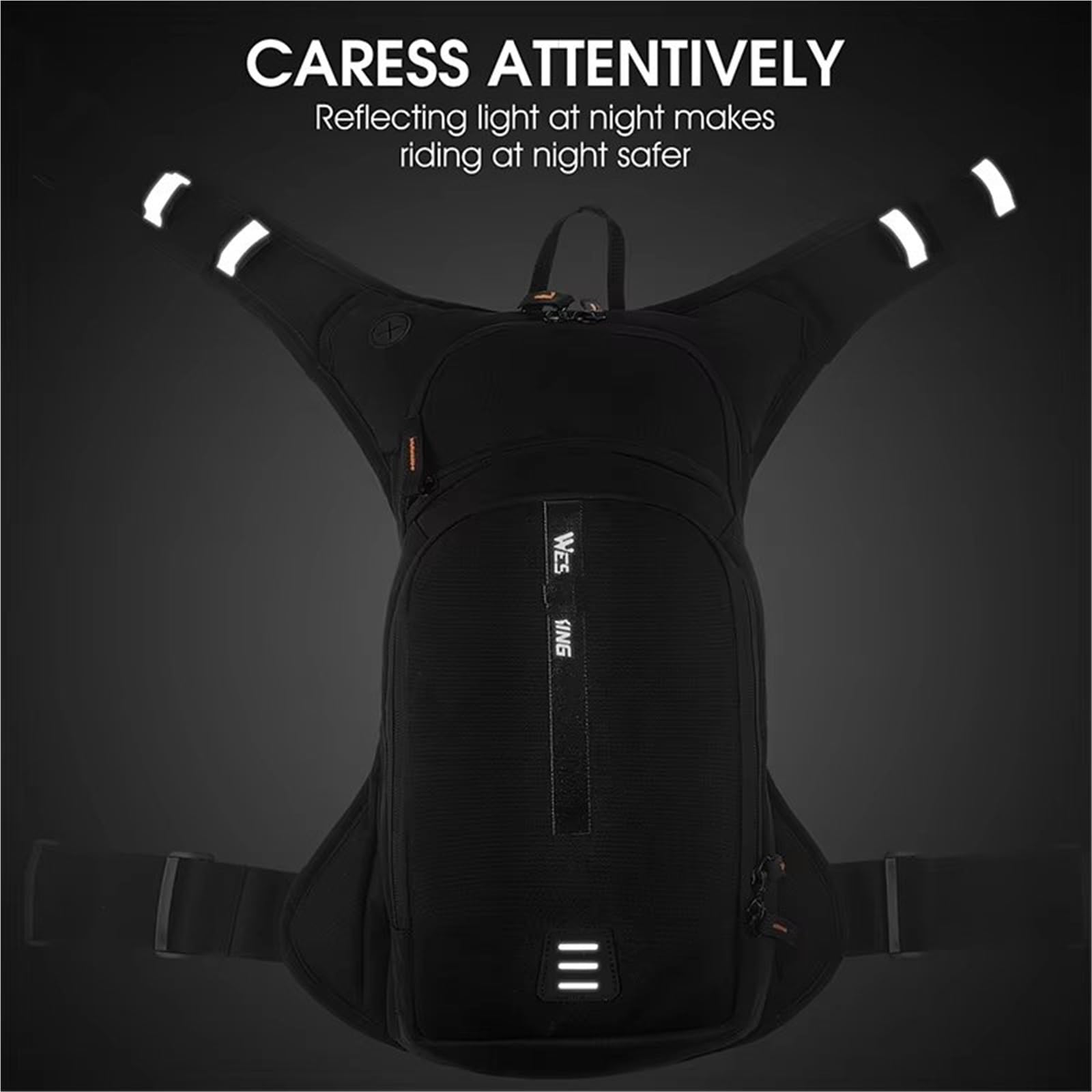 Moto Coda Borsa 10L/20L MTB Road Bike Bag con Sacca Idrica Zaino Ergonomico per Ciclismo Zaino per Idratazione Professionale(20L Bag Only)