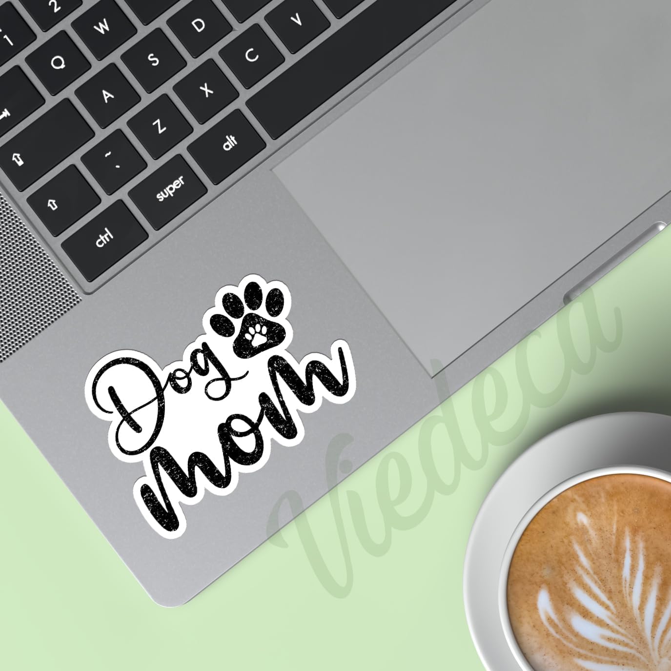 (3Pcs) Dog Mom Sticker Funny Sarcastic Quotes Dog Mom Pet Cute Paw Lovers Vinyl Decal for Tumbler Laptop Kindle Water Bottles Books Phone - Size 3x2.4 Inch - Image 3
