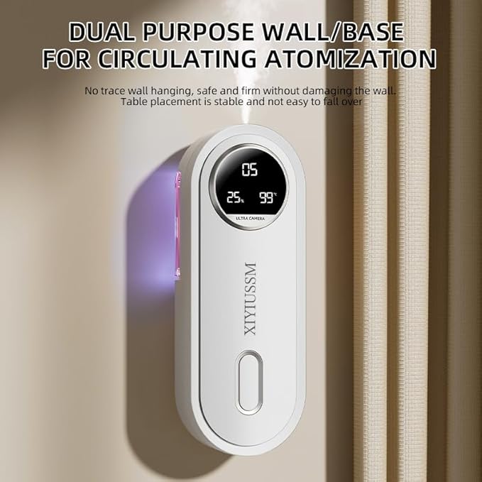 Difusor de Aceites Esenciales Sin Agua Portátil XIYIUSSM con 7 Modos miniatura 8