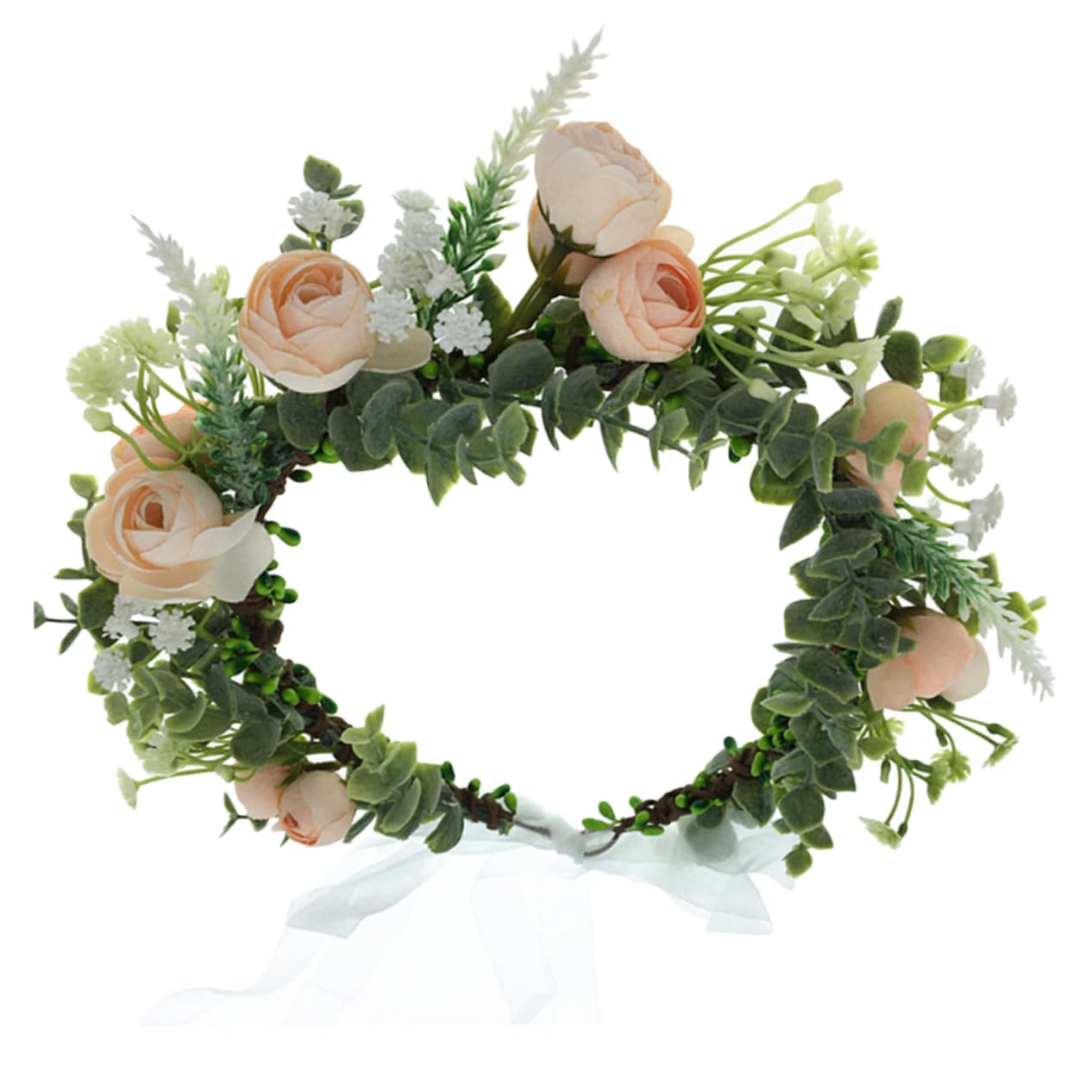 Didiseaon 3 Piezas De Guirnaldas De Flores De Boda Aro Para El Pelo Diadema De Novia Tocado Tocados De Novia De Vacaciones Del Departamento Mori