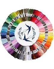100 Skeins Rainbow Embroidery Floss Set,Premium Soft Cross Stitch Threads for DIY Arts &amp; Crafts,Friendship Bracelet Making, Sewing Projects &amp; Unique Gift Ideas