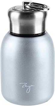 Mini Thermal Mug, 10oz/300ML Mini Mug Leak Proof Vacuum Flasks Travel Cup Portable Stainless Steel Drink Water Bottle for Indoor and Outdoor Light Green