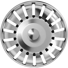 pmak 8 cm Stainless Steel Sink Sink Drain Strainer Siphon Compatible Durable Filter