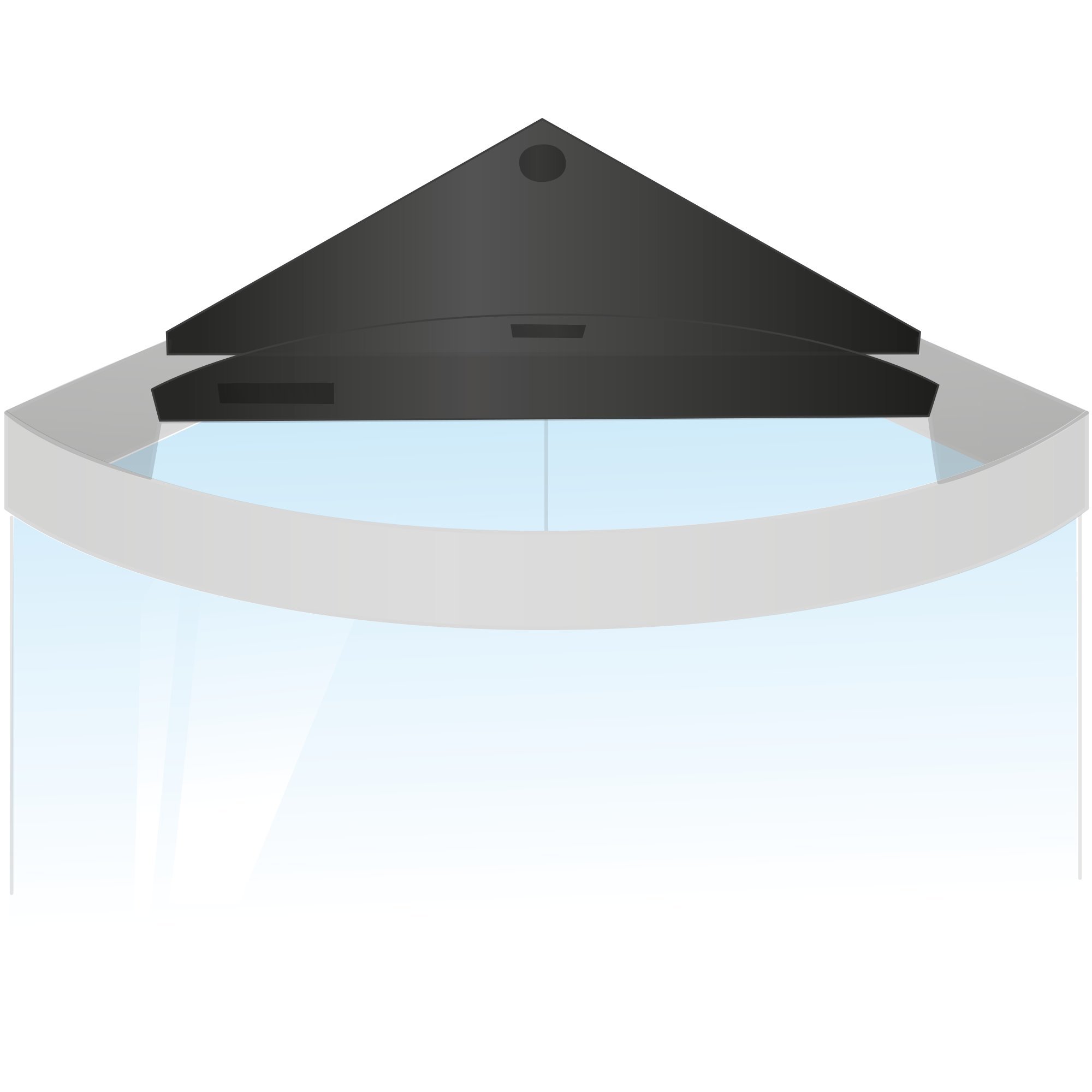 Juwel Couvercle d'aquarium TRIGON 190 Jeu de 2 Tubes