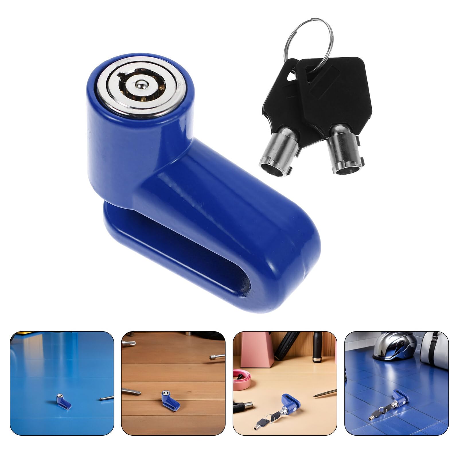 Antivol Bleu Disque en Moto 5 de Frein de Plastique Pièces