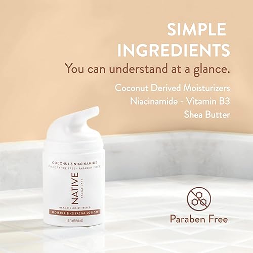 Miniatura 4 de Native Coconut  Vitamin B3 - Loción facial hidratante