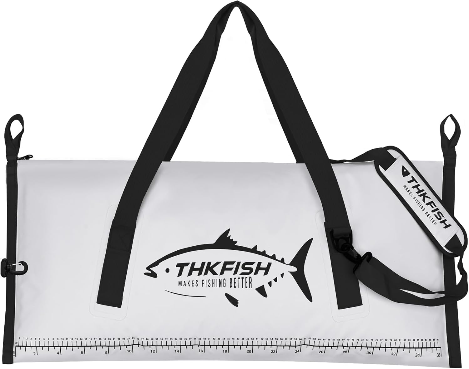 THKFISH Insulated Fish Cooler Bag, 40x16in Fish Kill Bag for Caught Fish, Portable Waterproof Insulated Fishing Bags Keeps Ice Cold Over 24 Hours
