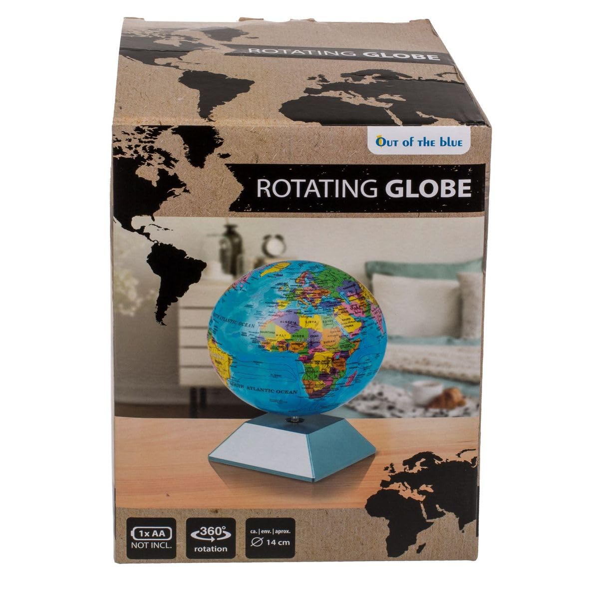 Spinning Globe, Colourful - Image 2