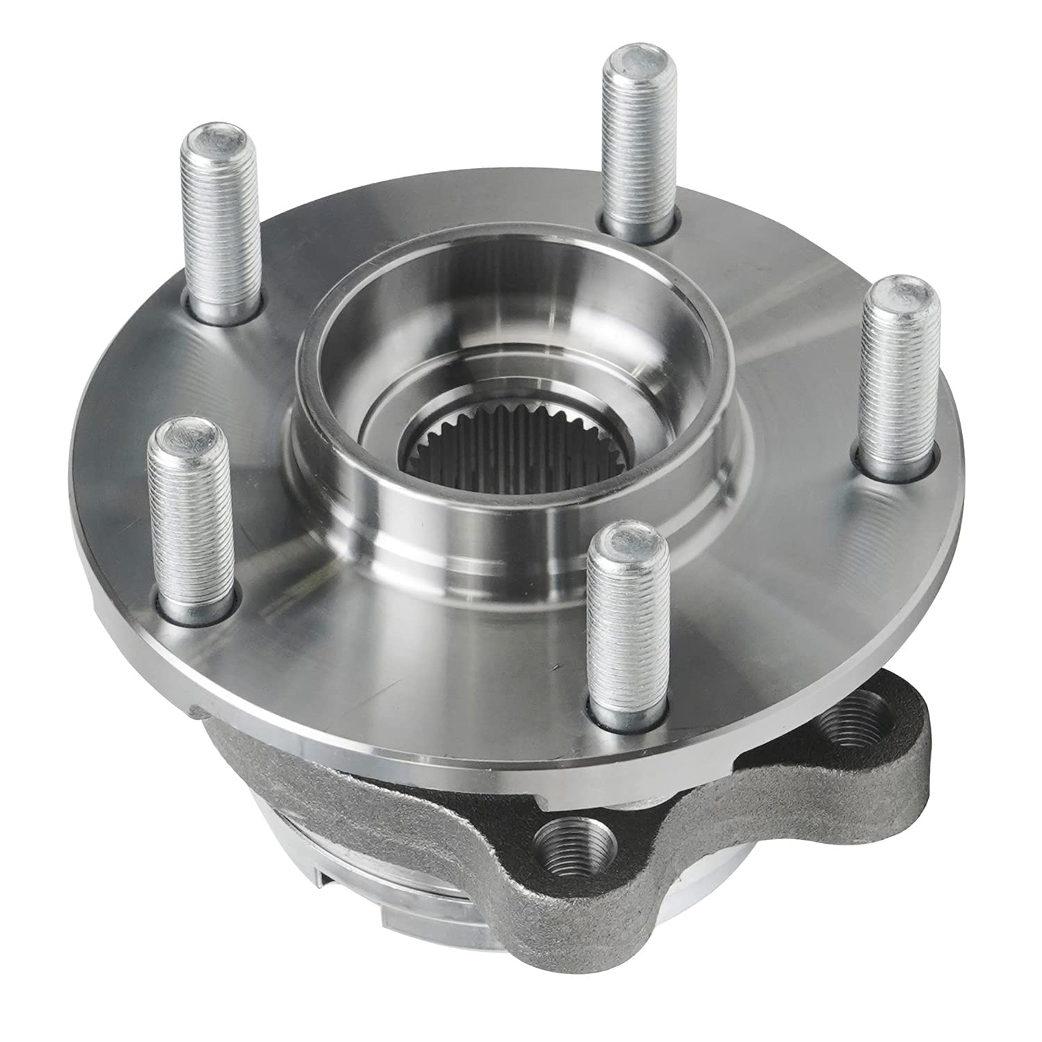 Detroit Axle - 2 Front Wheel Bearing Hubs for Nissan Altima 2007-2018, Maxima 2009-2014 2016-2021, Pathfinder 2013-2020, Murano 2009-2019, Infiniti QX60 JX35 Wheel Bearing Hub Assembly 5 Lugs