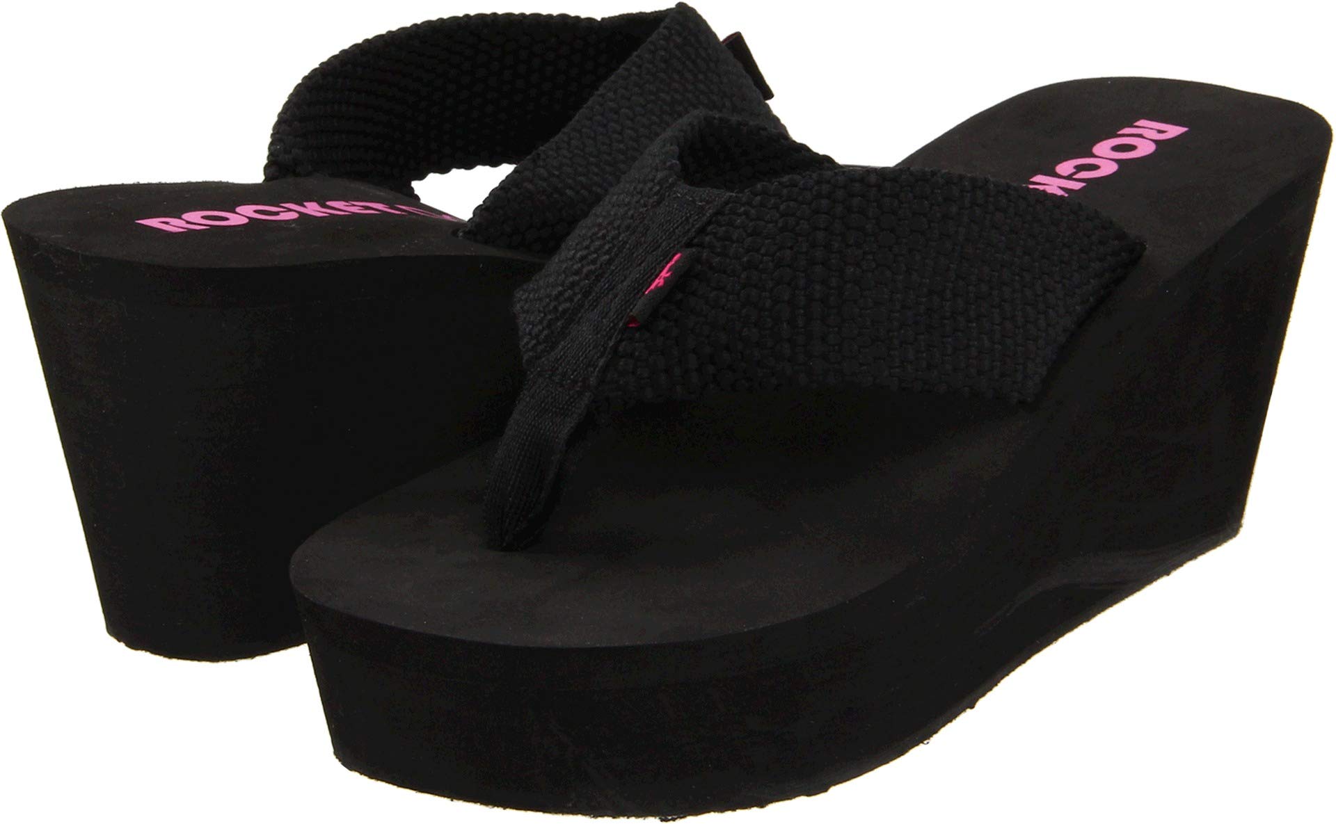 Rocket Dog Damen Taucher-Gurtband Flipflop, Schwarz, 37 EU