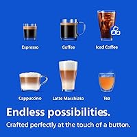 Vista 2 de Philips Máquina de café expreso totalmente automática serie 3300 con sistema de leche LatteGo y molinillo integrado, 6 preajustes de café caliente