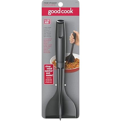 Good Cook 25739 Touch High-Temp Hamburger Meat Chopper(11.7 x 3.7 x 2.7 inches)