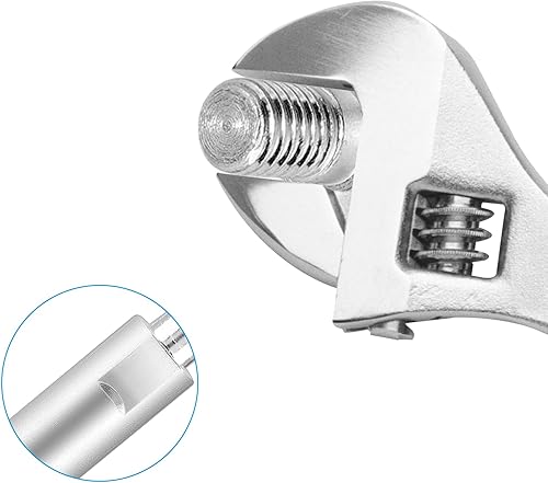 Miniatura 9 de Kyuionty Conjunto de eje de extensión de amoladora angular, varilla de conexión de extensión de amoladora angular de rosca M10, Palanca adaptador de