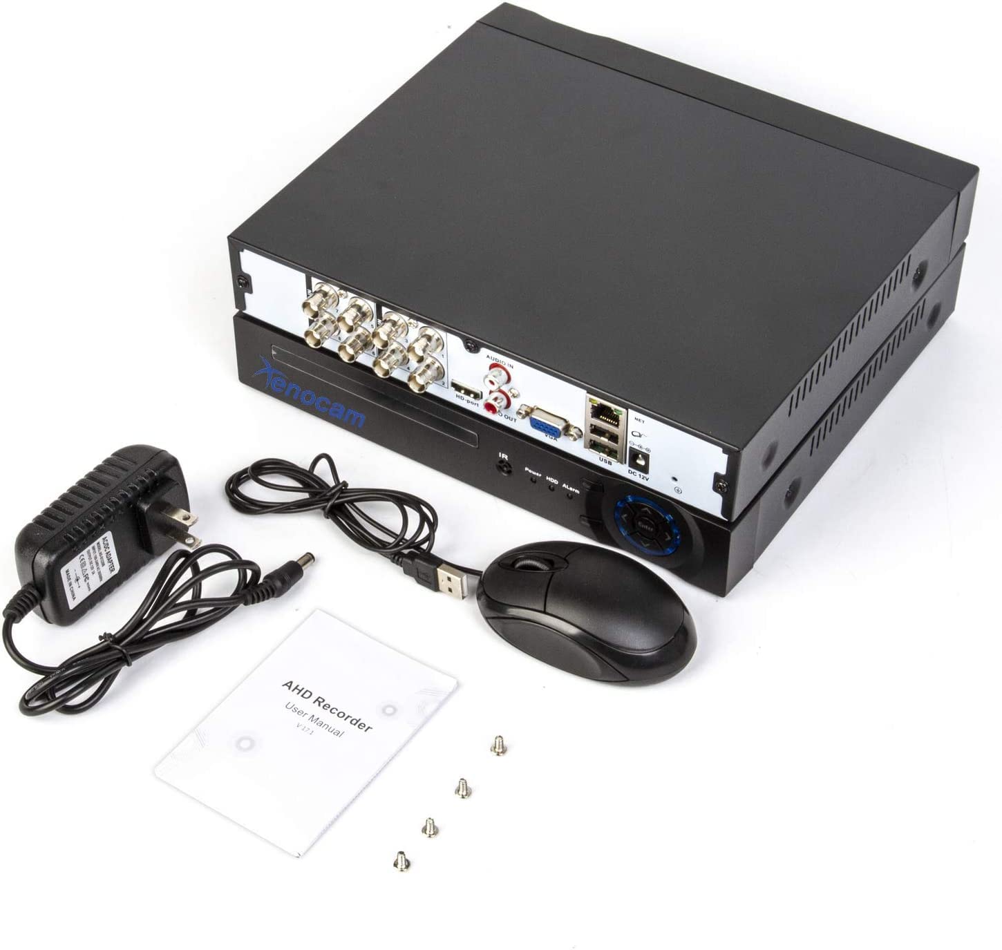 8CH 1080N híbrido 5-en-1 AHD DVR (1080P NVR+1080N AHD+960H analógico+TVI+CVI) autónomo DVR CCTV vigilancia Sistema de Seguridad grabadora de vídeo detección de Movimiento