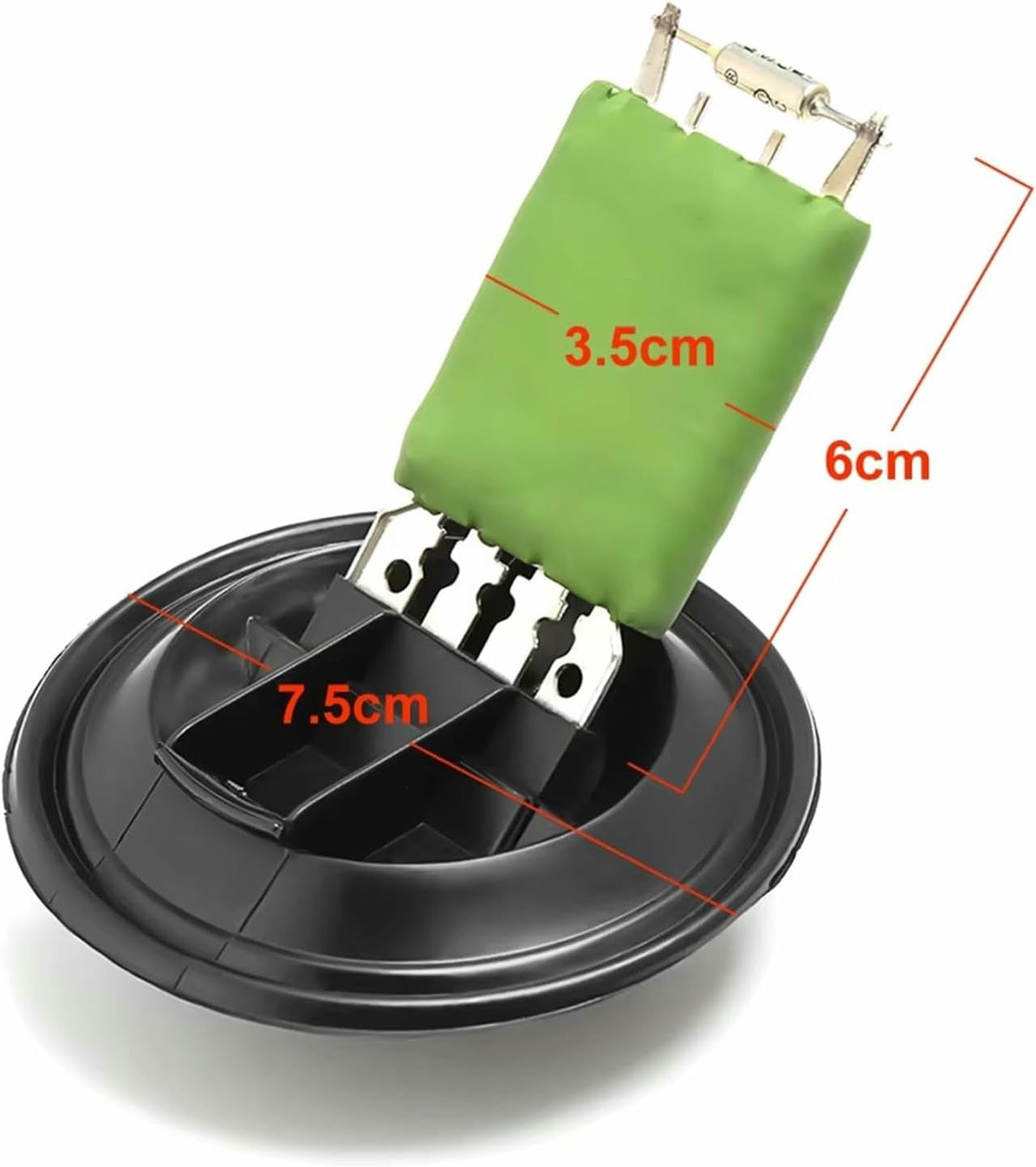 Resistencia Del Motor Del Ventilador Del Coche Para Skoda Para Fabia Para Roomster Para Roomster Para Praktik 6Q0959263 6Q0959263A Resistencia De Control Del Ventilador Del Calentador Del Coche