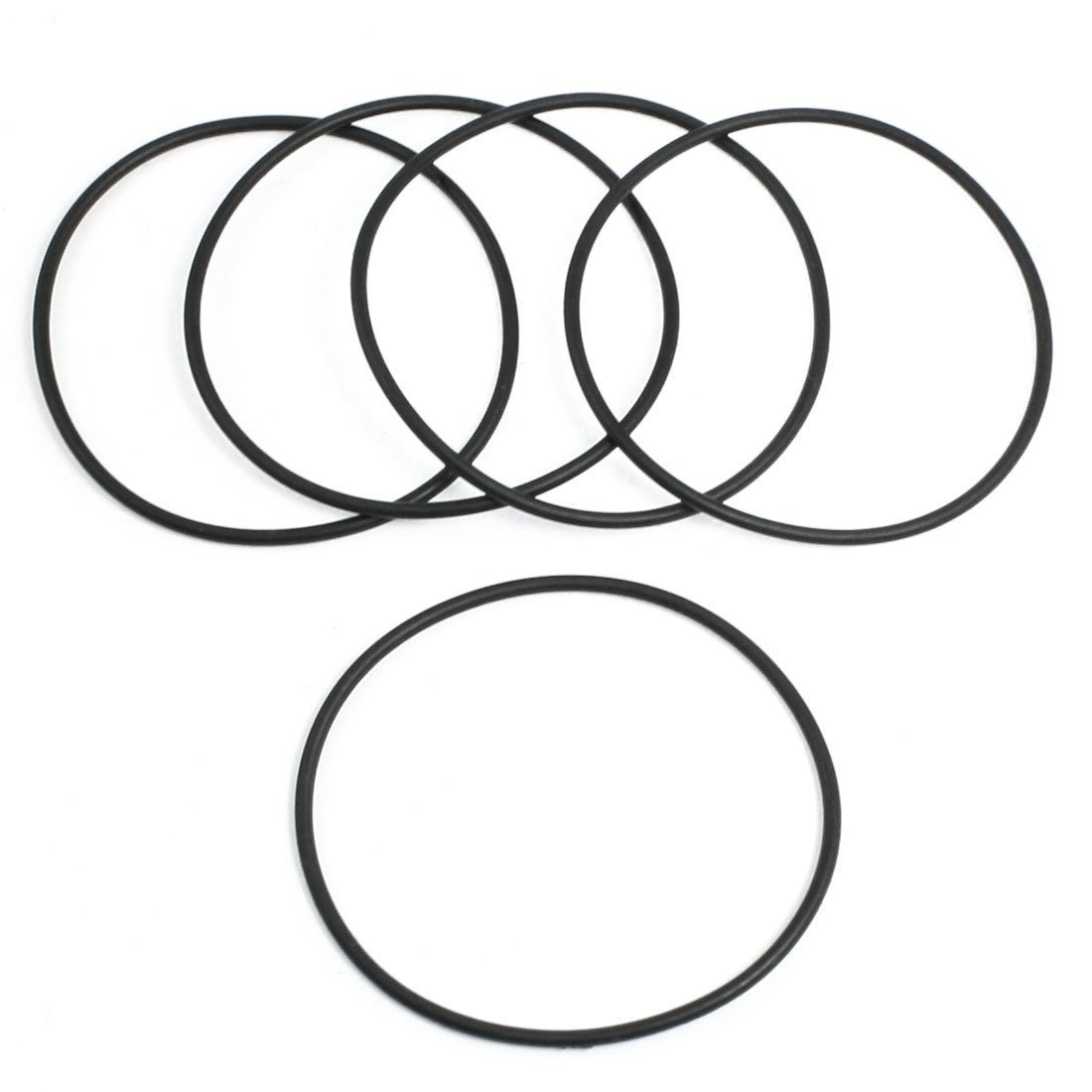 Flyshop Black Rubber Grommet Kit O Ring Gasket 7.09" OD 6.69