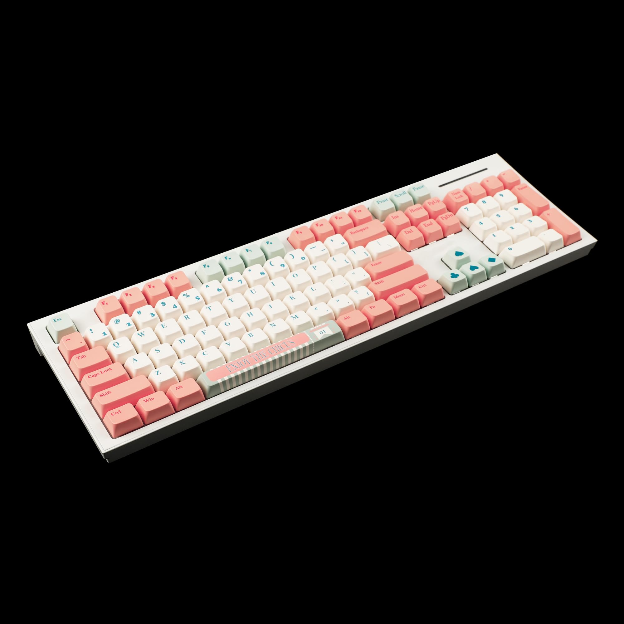 Amazon.com: 1.6mm Thickness Circus MDA Profile Dye Sub Keycaps
