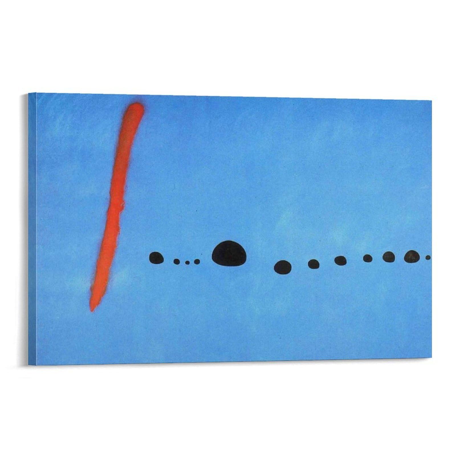Toile Joan Miró bleue : la solution déco 20x30 cm pour petits murs - 8