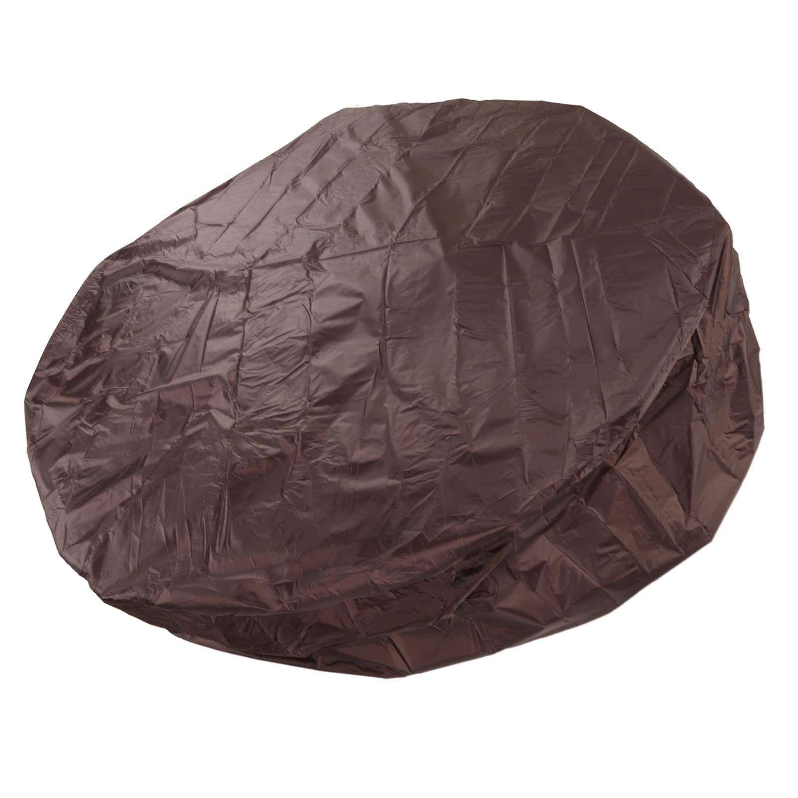 Cubierta Protectora Impermeable para SPA, Redonda, Portátil, Poliéster Tafetán, 190 cm, Exterior, Marrón