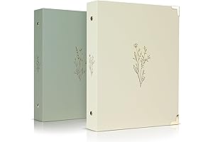 Aesthetic Small Ring Binder Set for Versatile Planning and Note-Taking