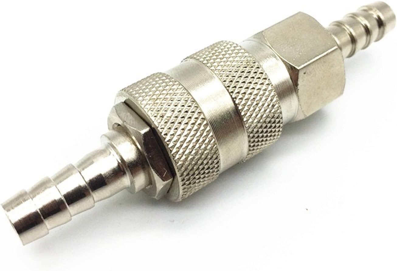 Type Pneumatic Fitting Quick Coupling Connector Coupler Compressor 6mm 8mm 10mm Hose Barb 2Pcs(Japan SHPH20)