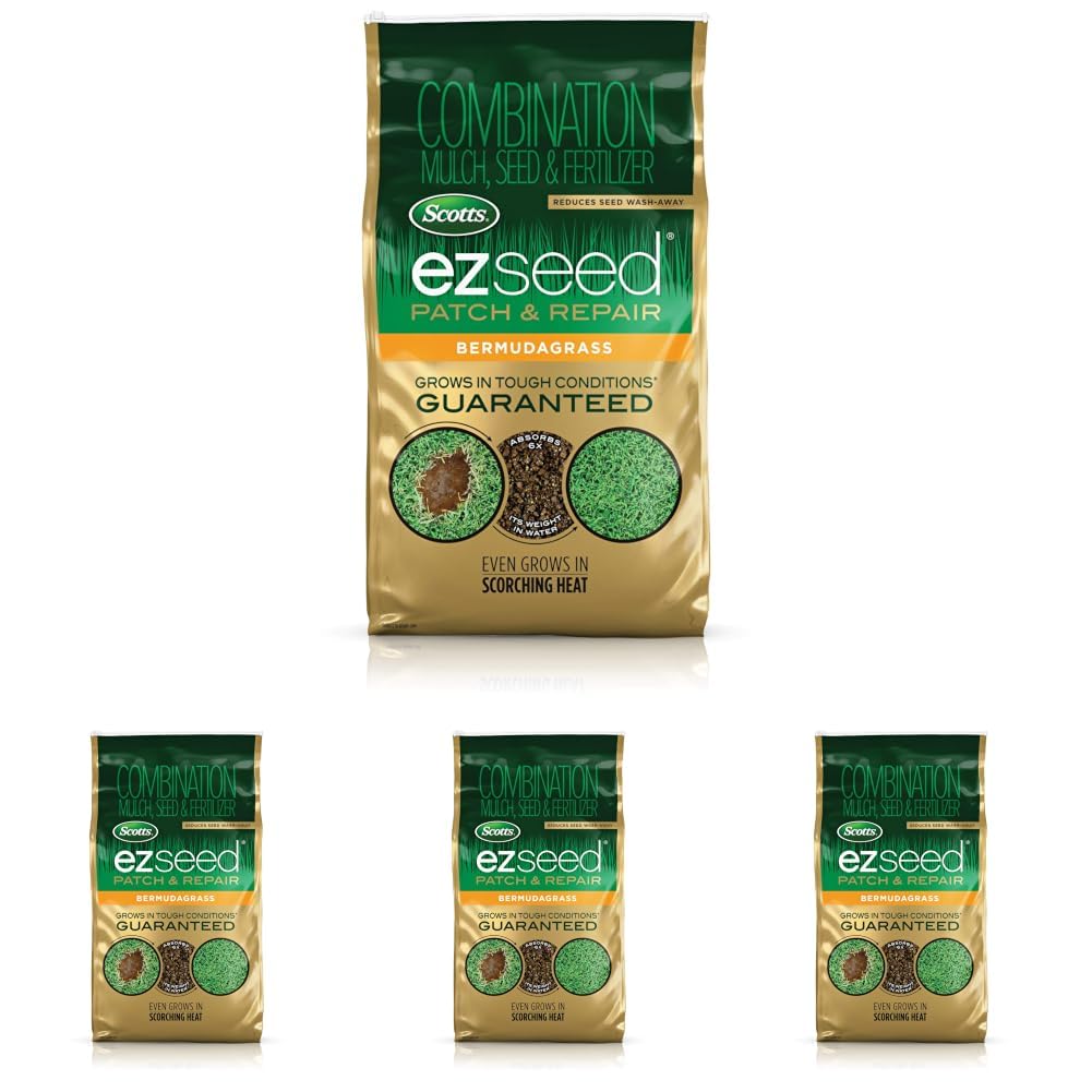 Scotts EZ Seed Patch &amp; Repair Bermudagrass, 10 lbs. (Pack of 4)