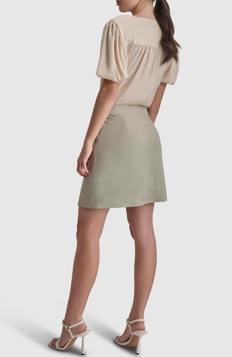 DKNY Women's DKNY Women's A-line Knee Length Business Casual Suit Skirt