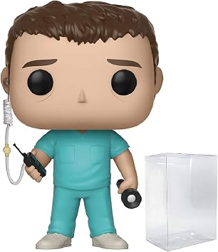 POP [Stranger Things - Bob Newby in Scrubs Funko Vinyl Figure Bundled with Compatible Box Protector Case