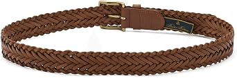 Brooks Brothers Braided Leather Belt
