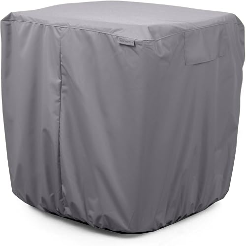 Covermates Air Conditioner Cover - Weather Resistant Outdoor Cover, Air Conditioner Winter Cover for Outdoor Units, Elite 300D Polyester, 34W x 34D x 30H, Charcoal