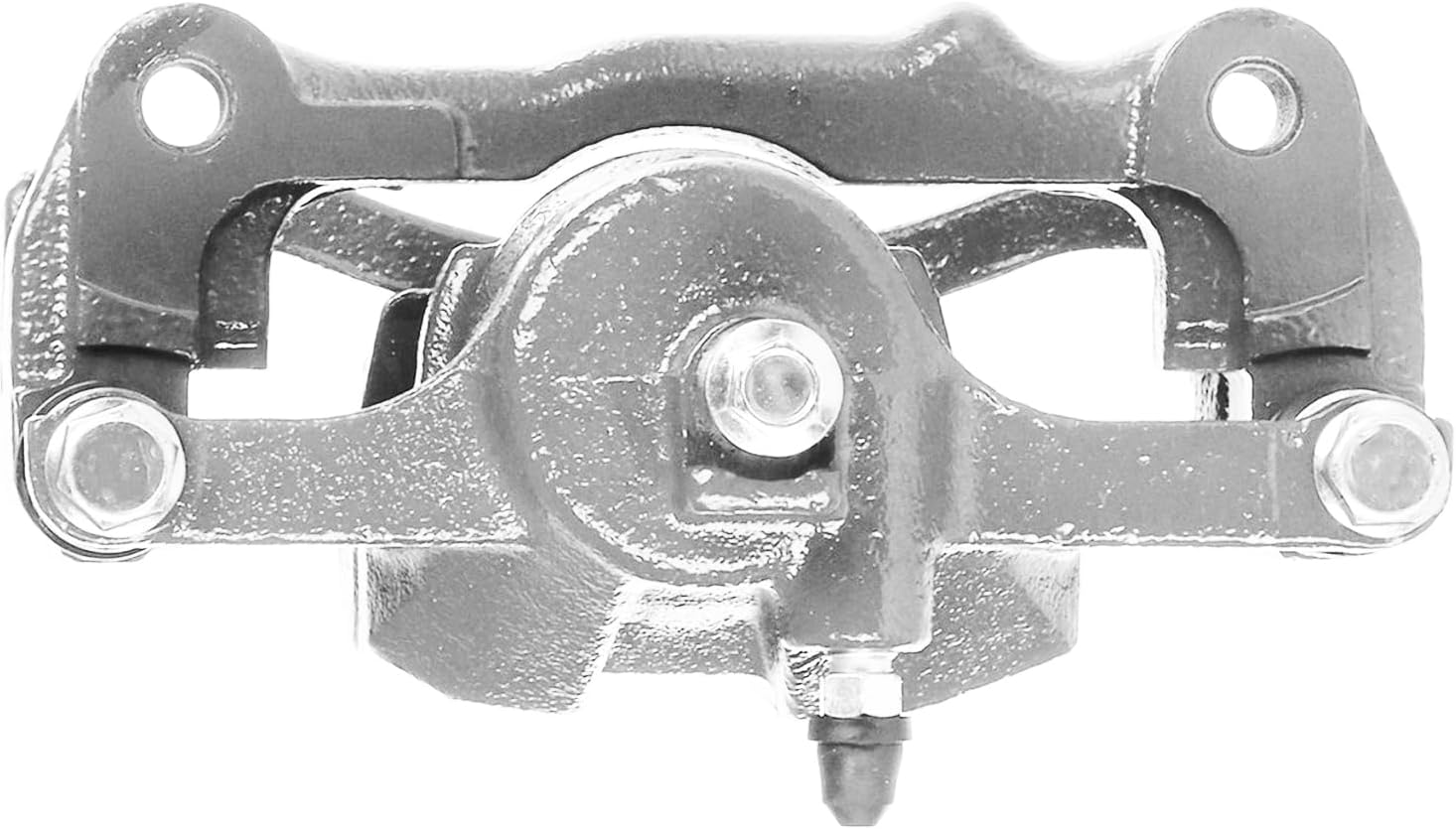 Detroit Axle - Rear Left Brake Caliper for 2006-2010 Hummer H3, 2009-2010 H3T Disc Brake Caliper with Bracket 2007 2008 Replacement Brake Caliper Assembly