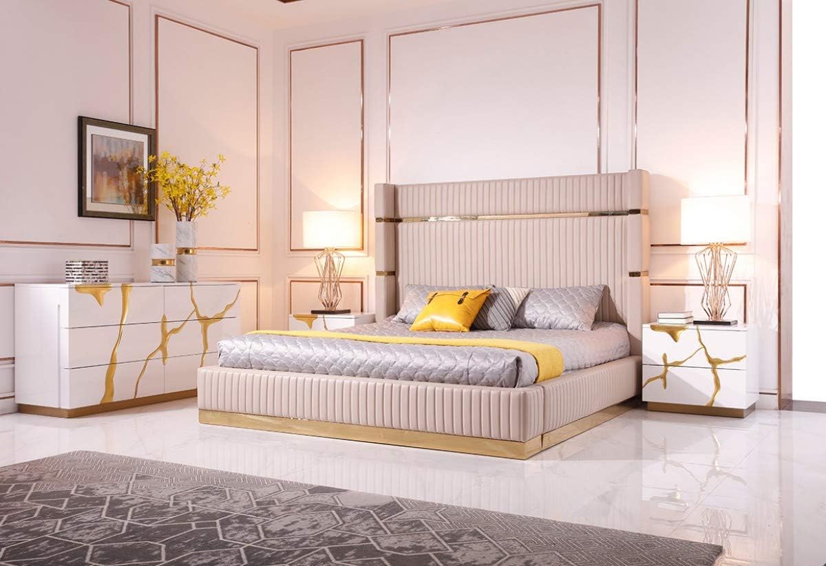 Limari Home Mecatti Collection Modern Style Bedroom Bonded