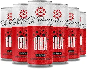 Combo Pack 6 latas Refrigerante Diet Zero Açúcar 310ml Pierre (Cola)