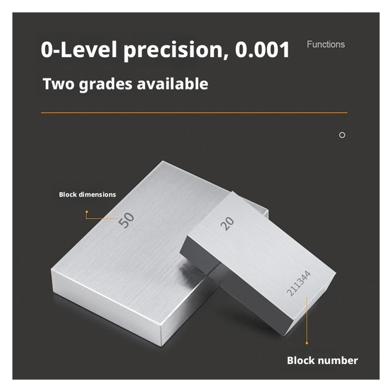 1PC precyzyjny stalowy blok pomiarowy 0.5-100MM metryczne bloki kalibracyjne do frezowania suwmiarki i mikrometru dla maszynistów(100.0mm 1pc)