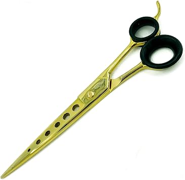 PROFESSIONAL SALON BARBER HAIR STYLING SCISSOR SHEAR GOLD MADE IN GERMANY 8"