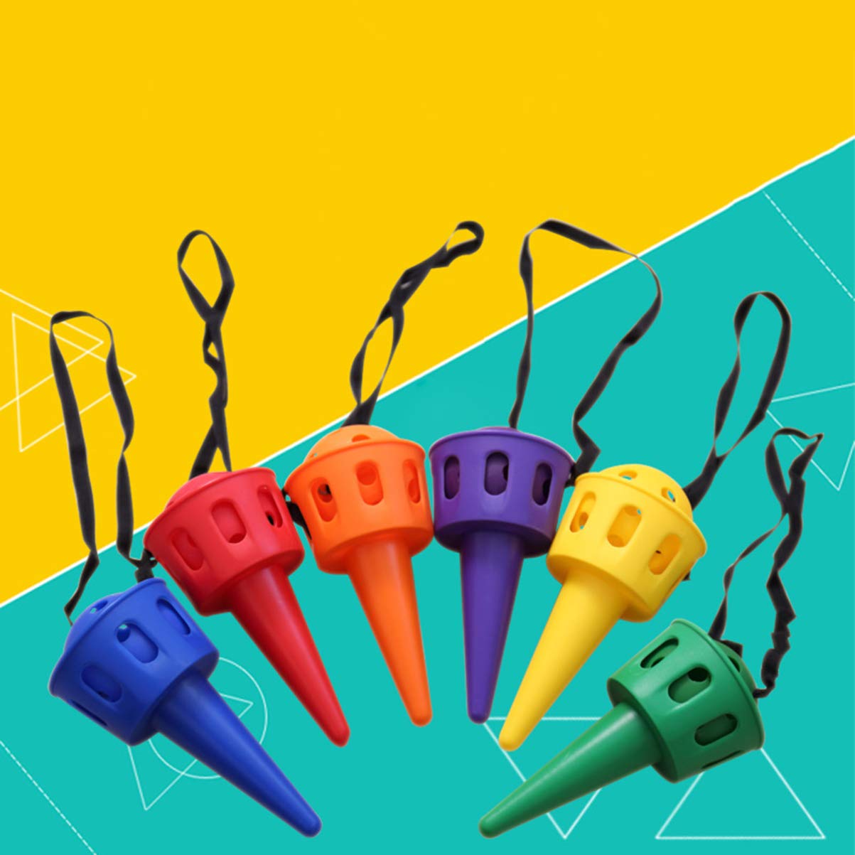 TOYANDONA Scoop Ball Catch Game Set 2 Pack Lightweight Portable Toys for Kids Indoor Outdoor Play 6.5 Inch Sports Toy for Boys and Girls - Image 3