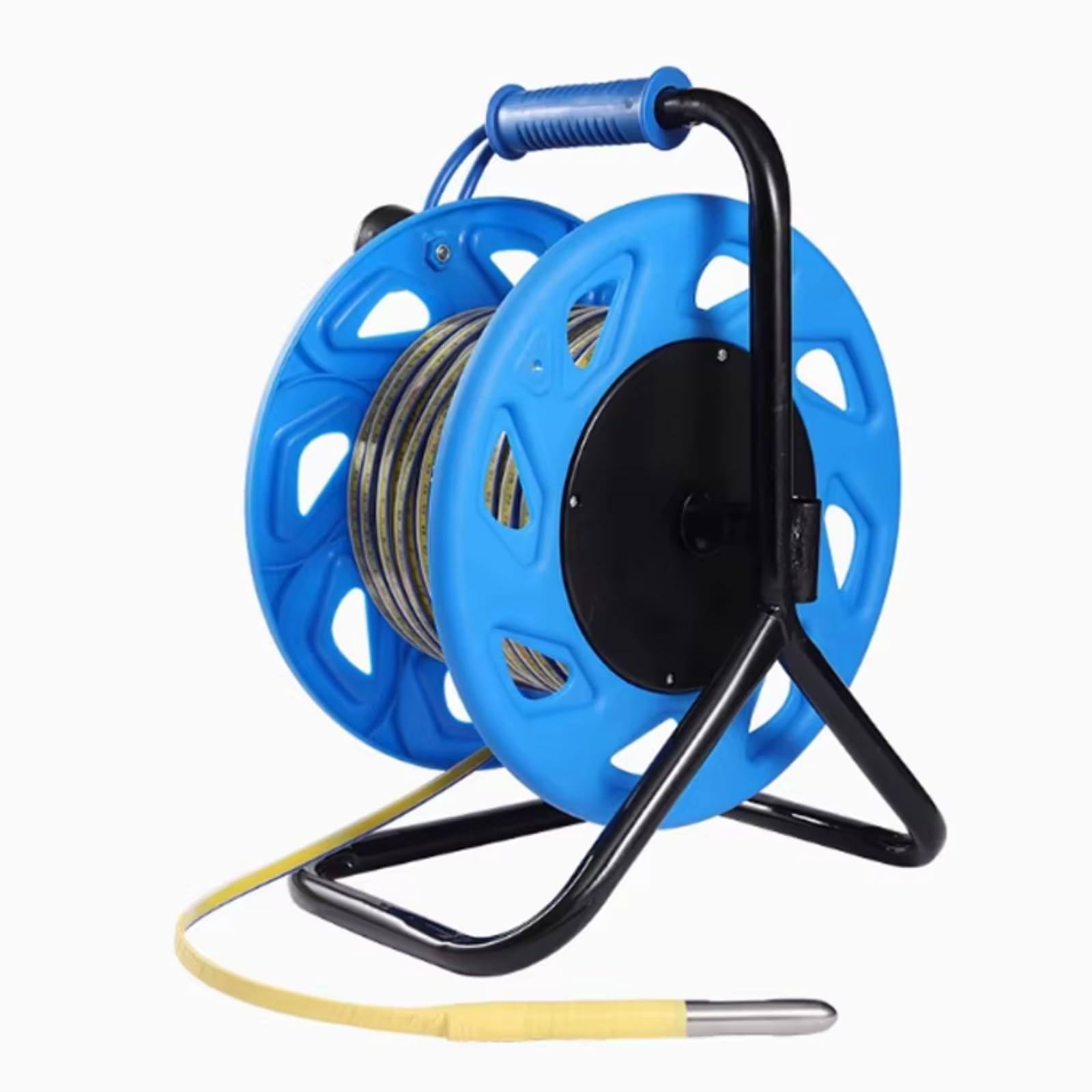 Medidor de profundidad de agua de pozo con sonda de acero inoxidable, IP68 impermeable para medición de nivel de agua subterránea de hasta 300 metros