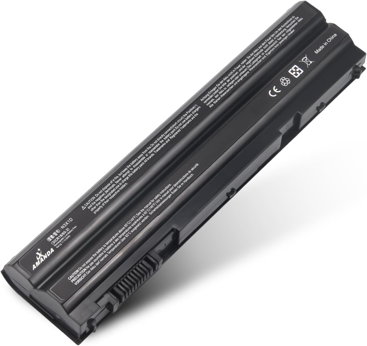 N3X1D Battery 11.1V 65Wh Compatible Dell Latitude E6540 E6440 E5530 E5430 E6520 E6420 Precision M2800 Series 6cell Notebook 8858X T54FJ M5Y0X